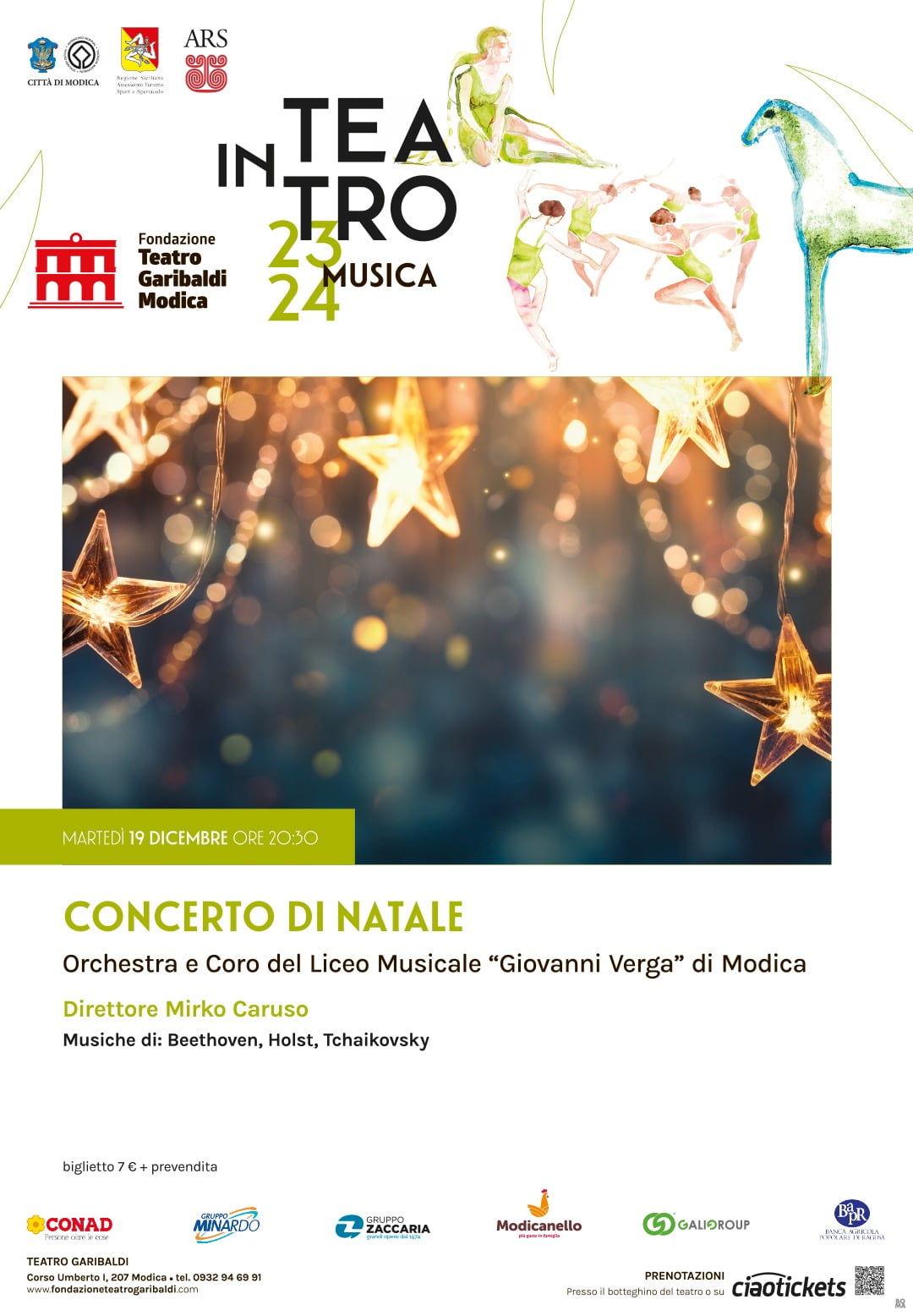 CONCERTO DI NATALE Orchestra e Coro del Liceo Musicale